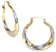 Creolen gold Kleid von Pinko