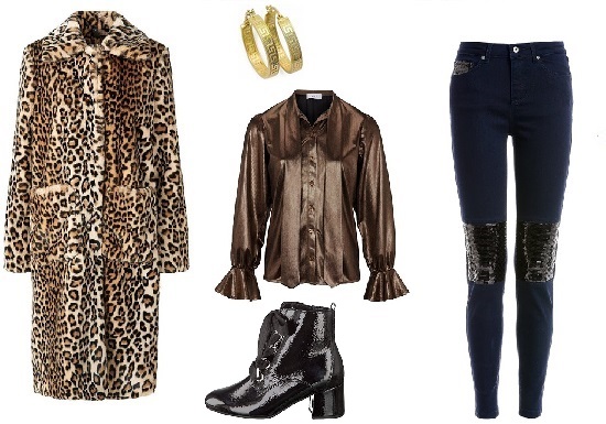 Der Leopardenmantel verleiht dem Look etwas ganz Besonderes Looks für Verliebte