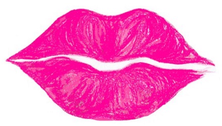 Farbe der Lippen